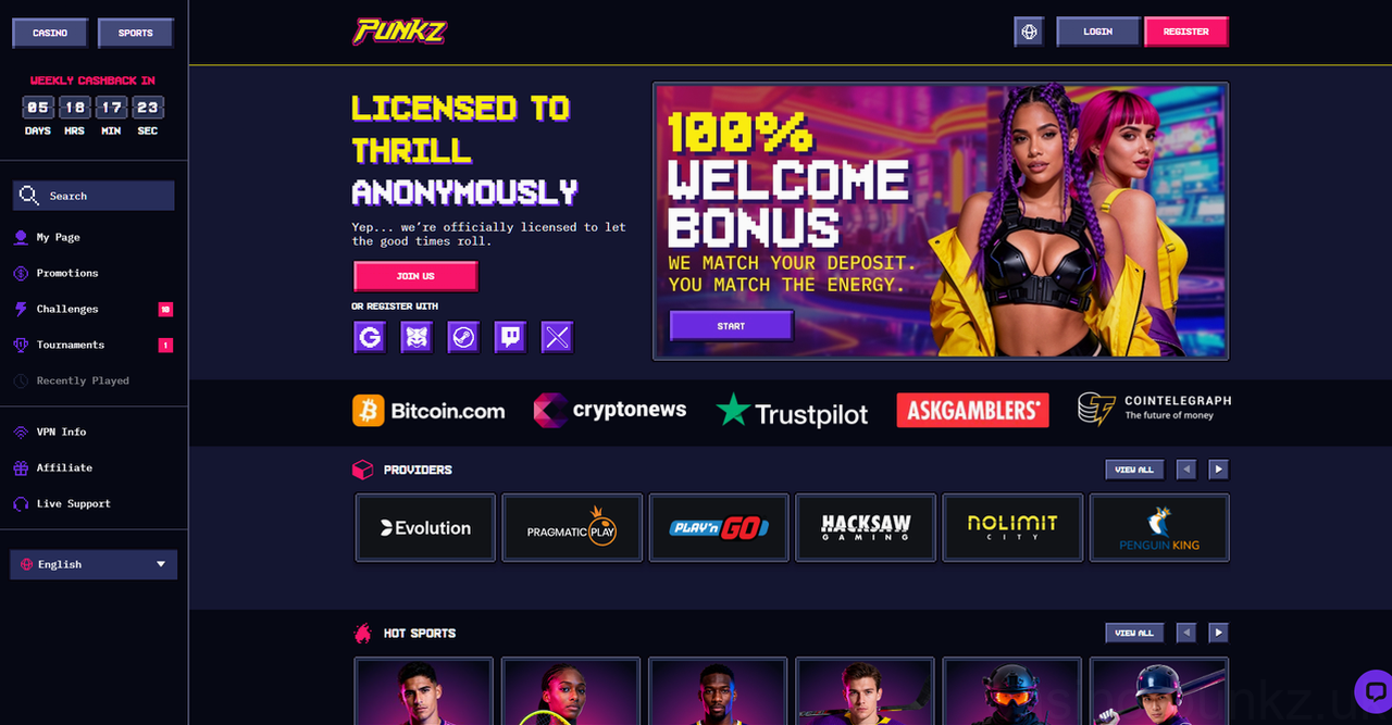 Casinopunkz Casino